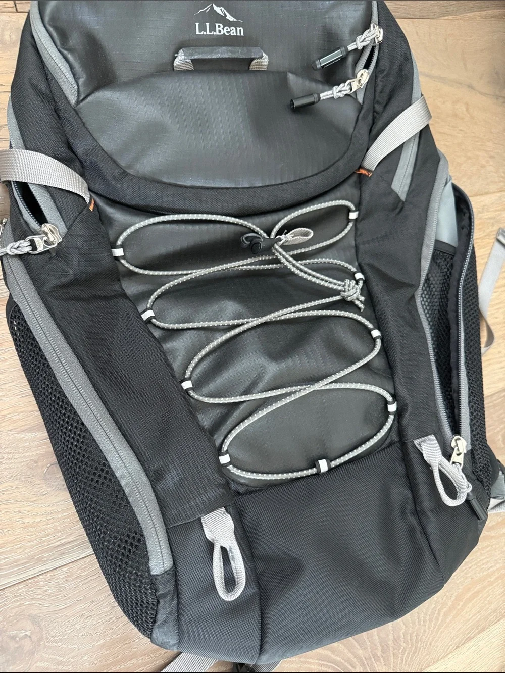 L.L. Bean Black Backpack